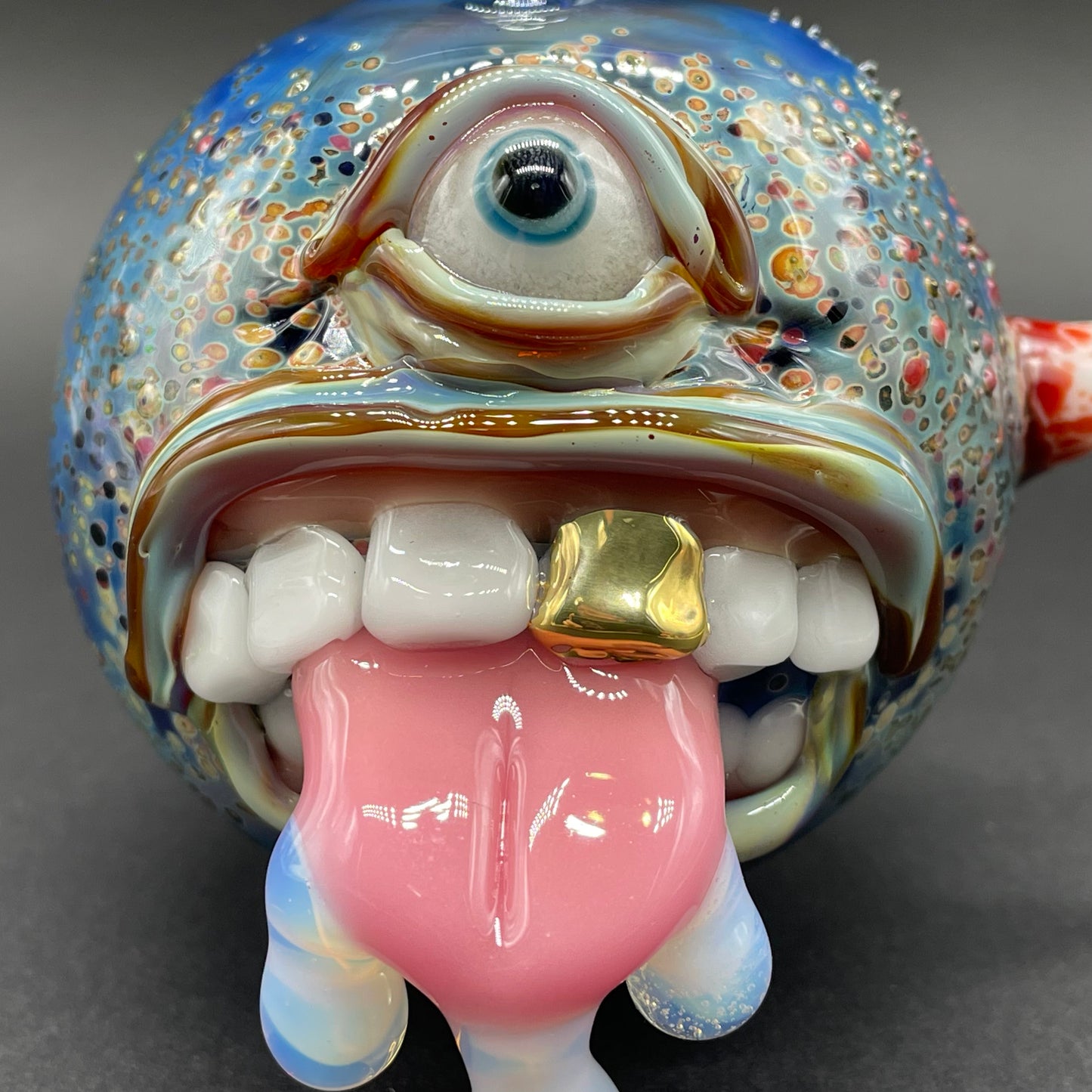 Tongue demon ornament