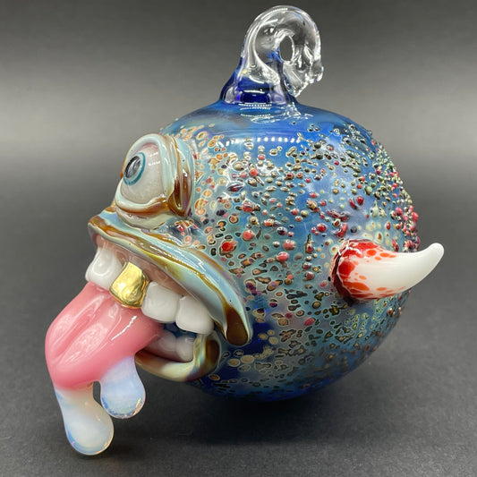 Tongue demon ornament