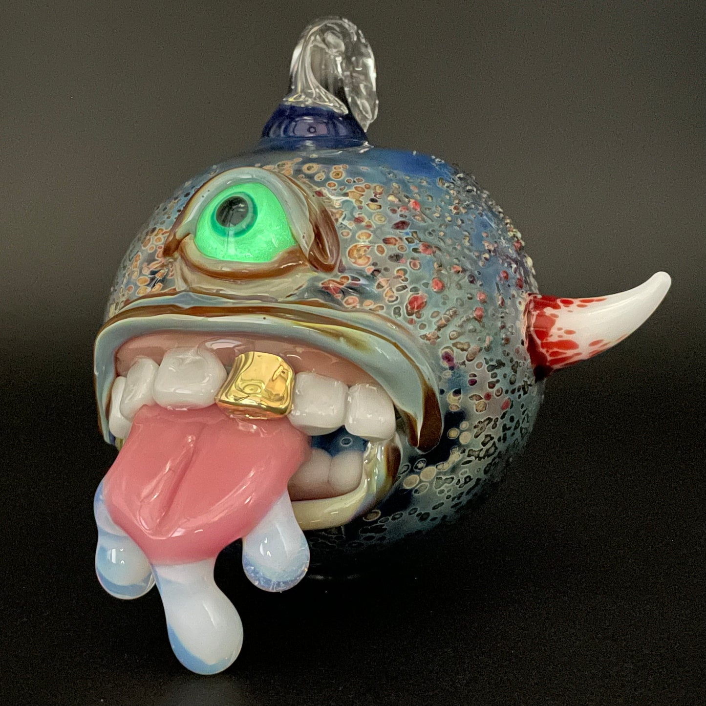 Tongue demon ornament