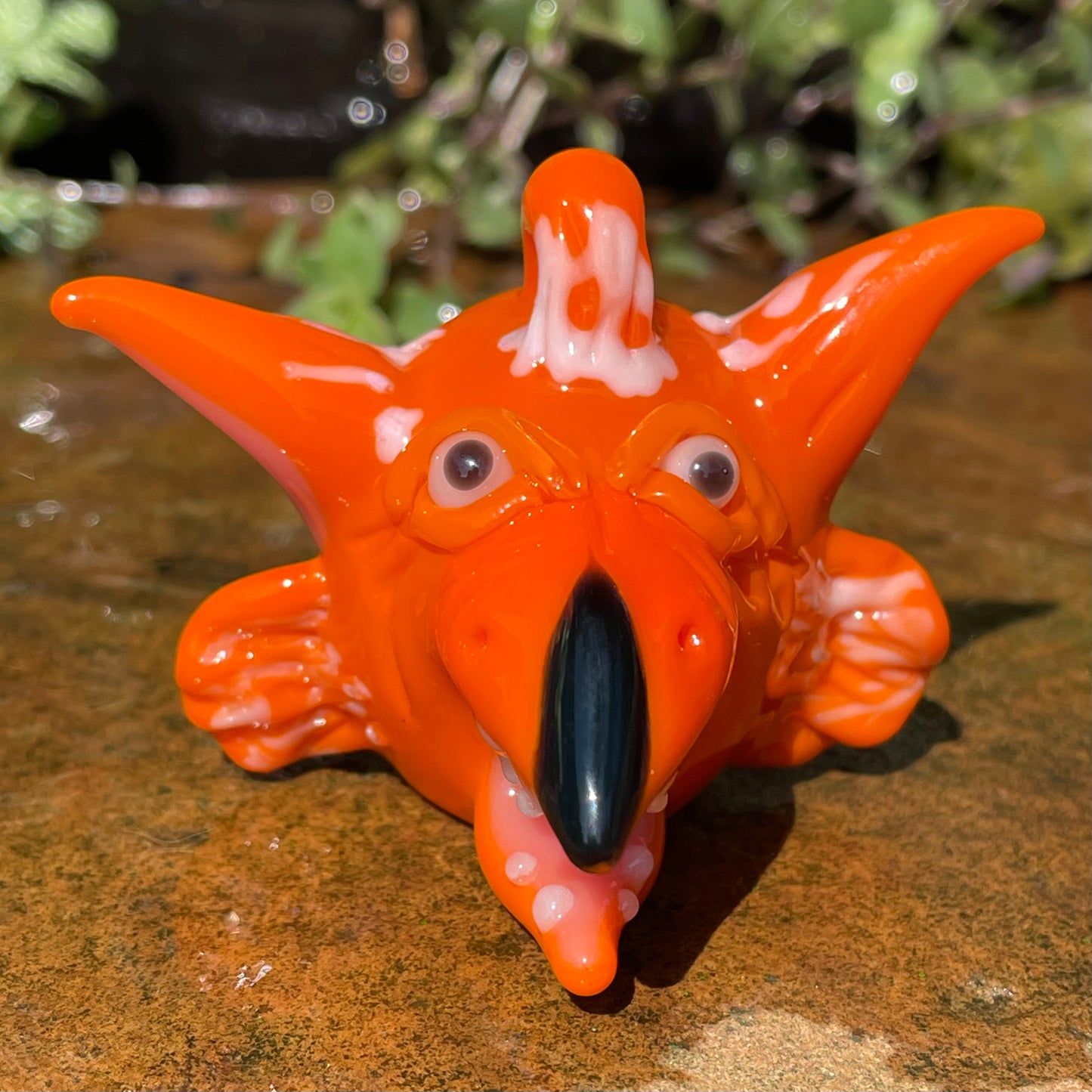 Glass Fireys pendant