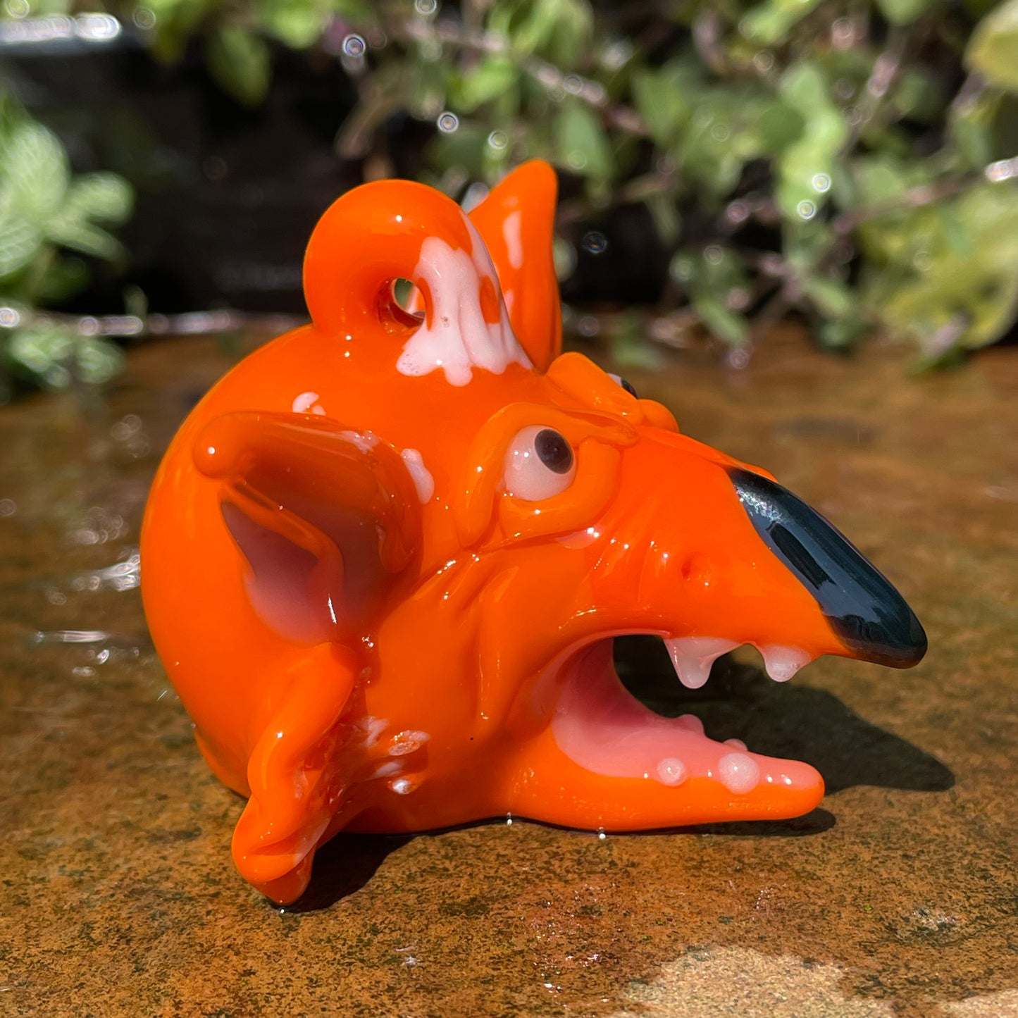 Glass Fireys pendant
