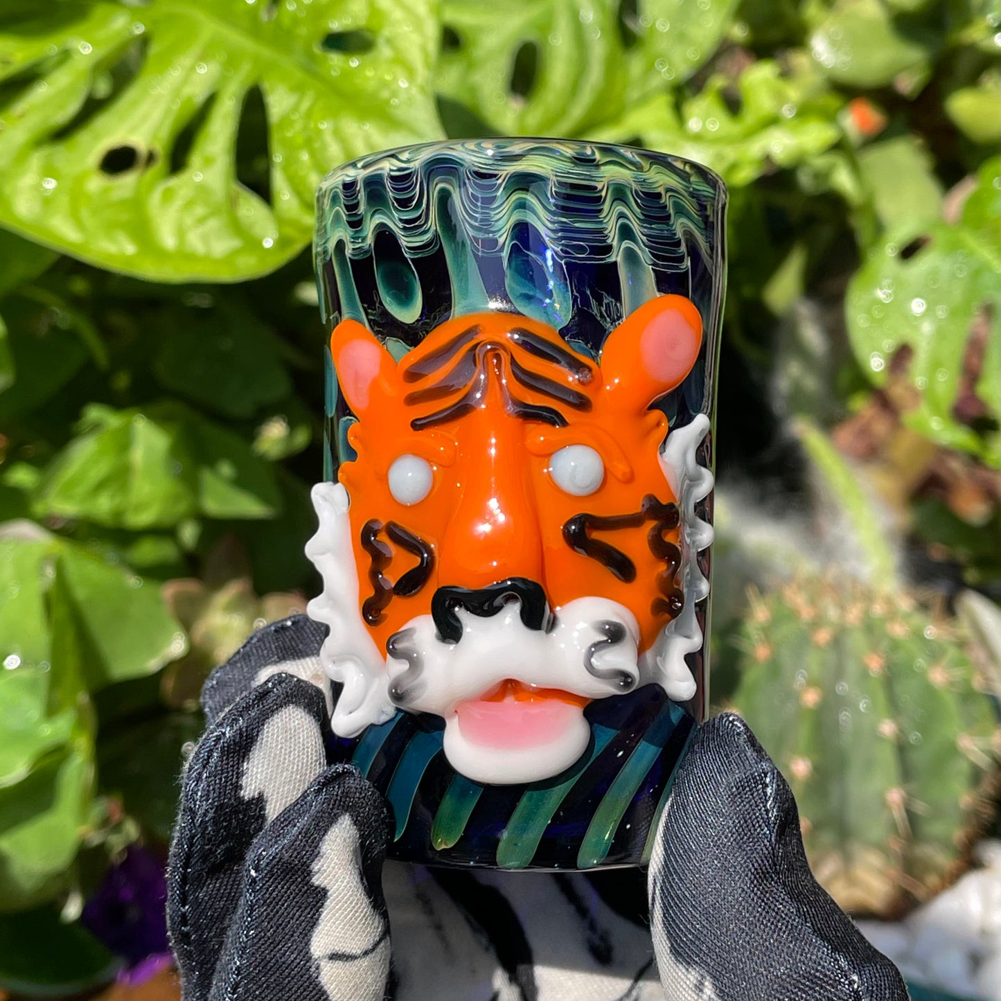 Tiger shot glass