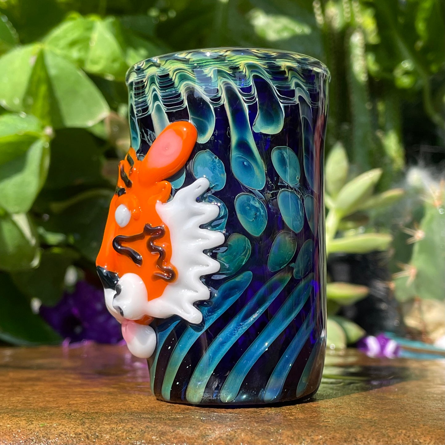 Tiger shot glass