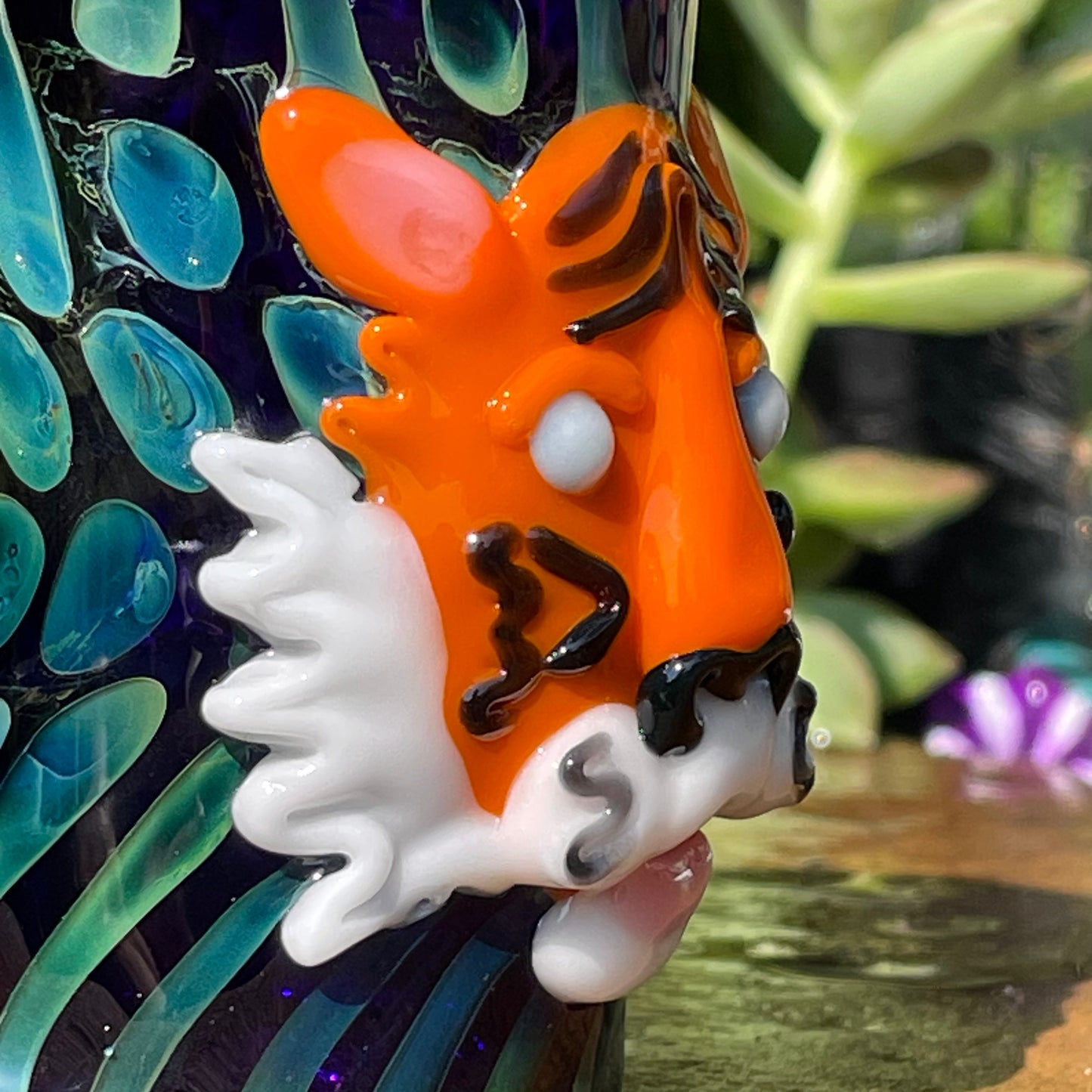 Tiger shot glass
