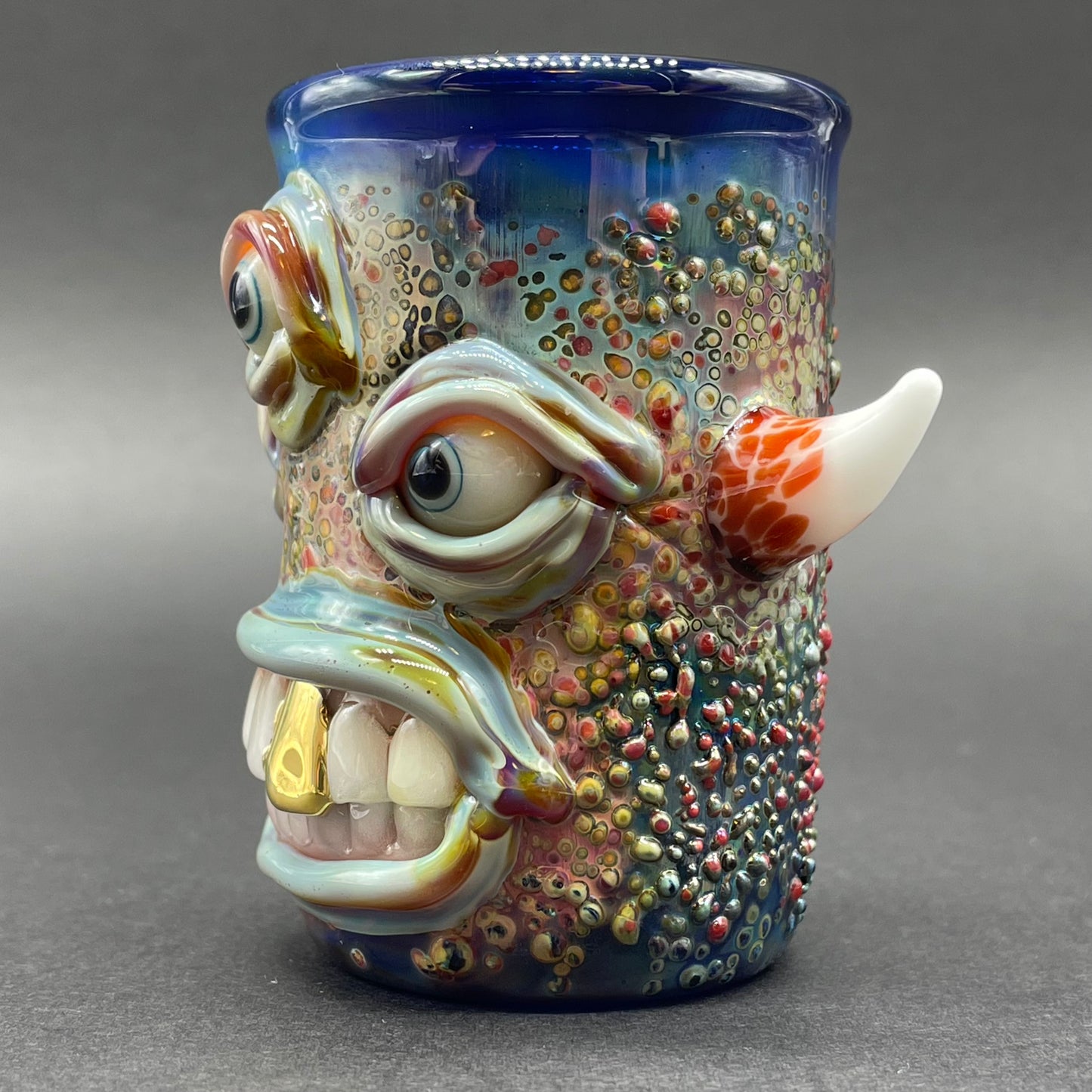 Triclops shot glass