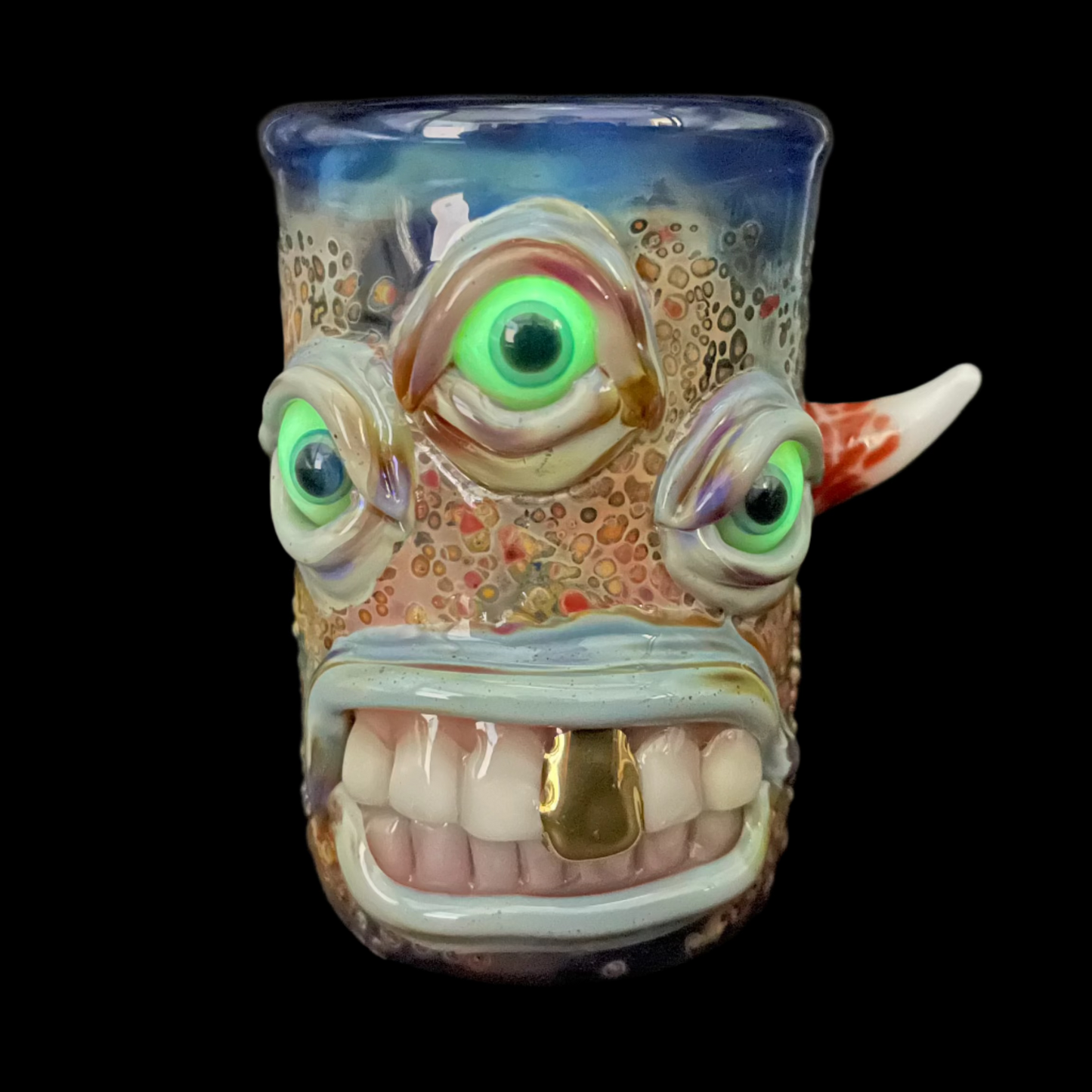 Triclops shot glass