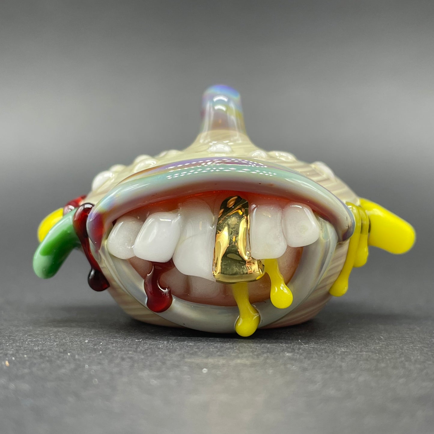 Glass Cheeseburger pendant