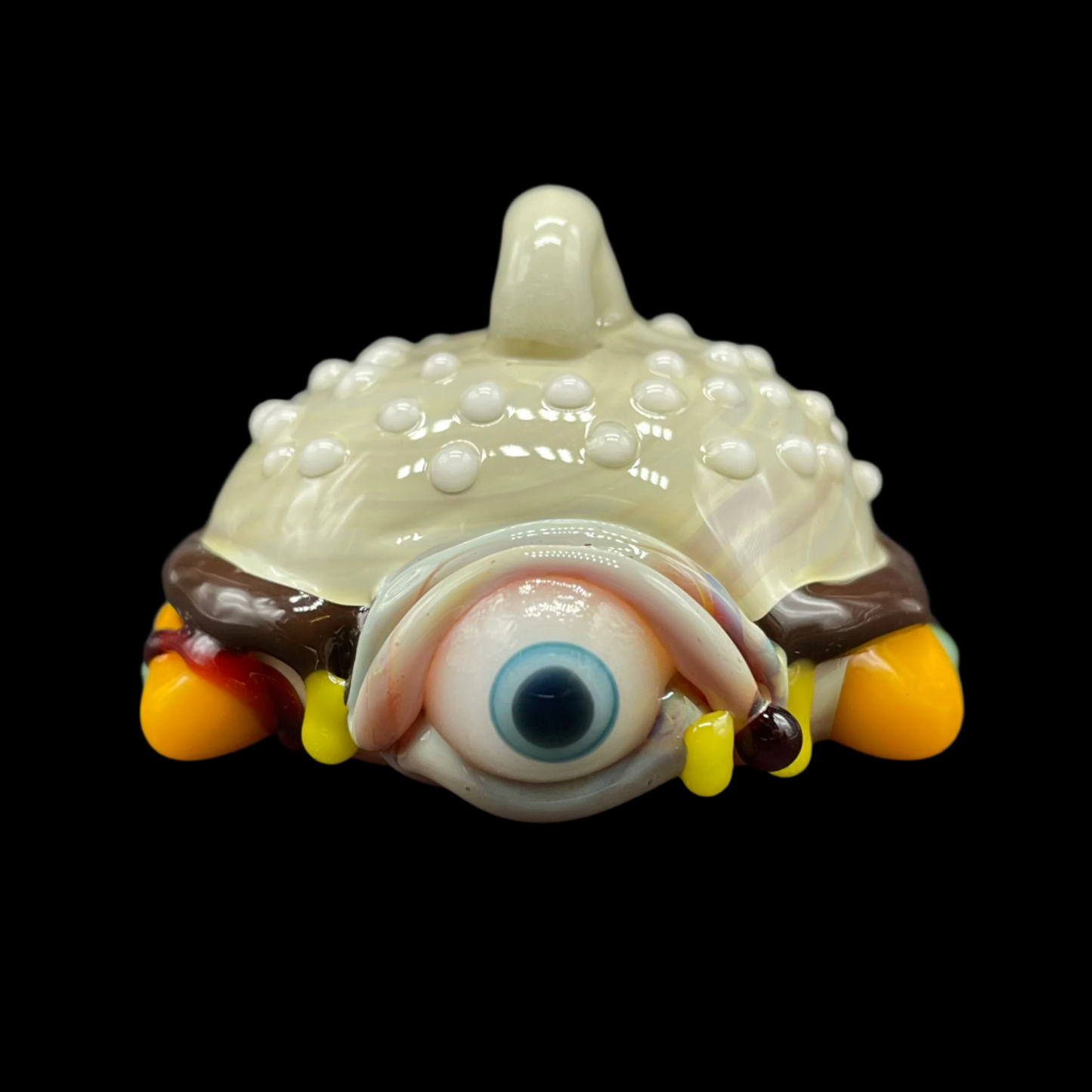 Eye love cheeseburger pendant