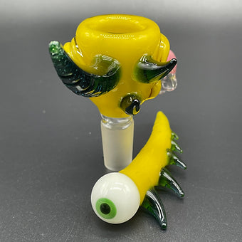 14mm Citrine Yellow Tongue Slide and poker
