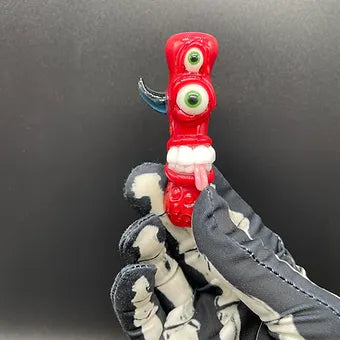 Red UV Reactive Chillum