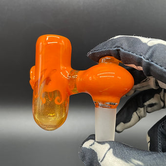 14mm lava mini ash catcher set with pumpkin slide.