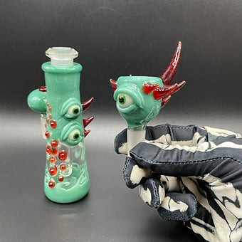 14mm Aqua Mist Ash Catcher Set