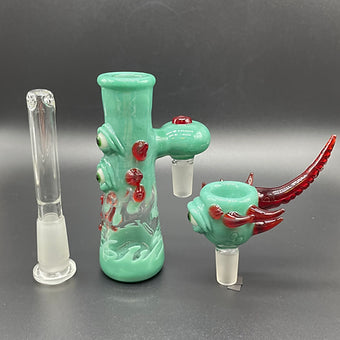 14mm Aqua Mist Ash Catcher Set