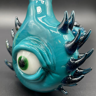 14mm 90º Agua Azul Spiked ash catcher set
