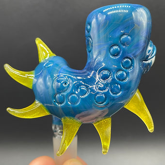 14mm Loopty Loop Peacock Slide