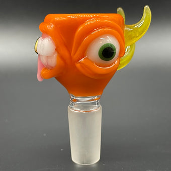14mm lava mini ash catcher set with pumpkin slide.