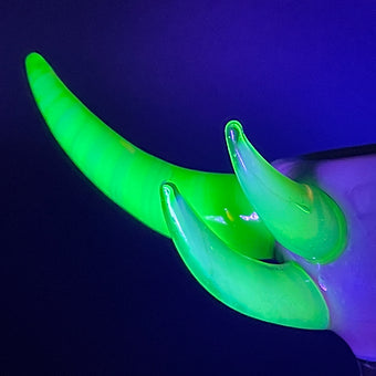 14mm citrine UV reactive slide