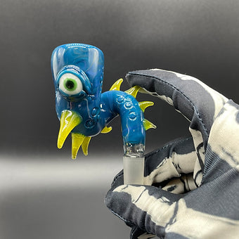 14mm Loopty Loop Peacock Slide