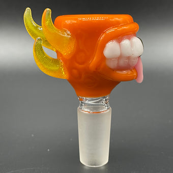 14mm lava mini ash catcher set with pumpkin slide.