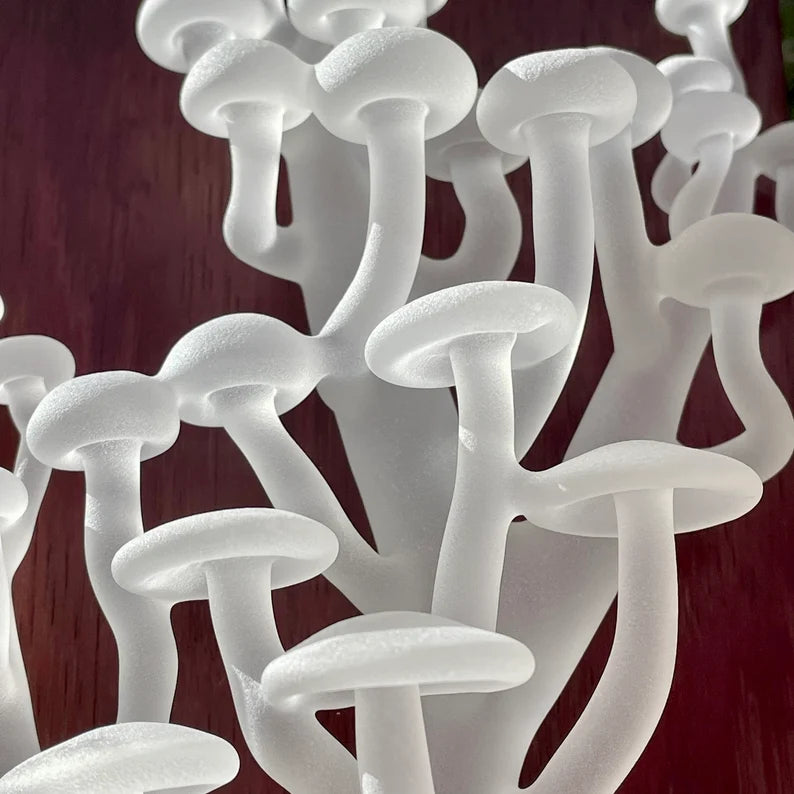 Mushroom wall sculpture