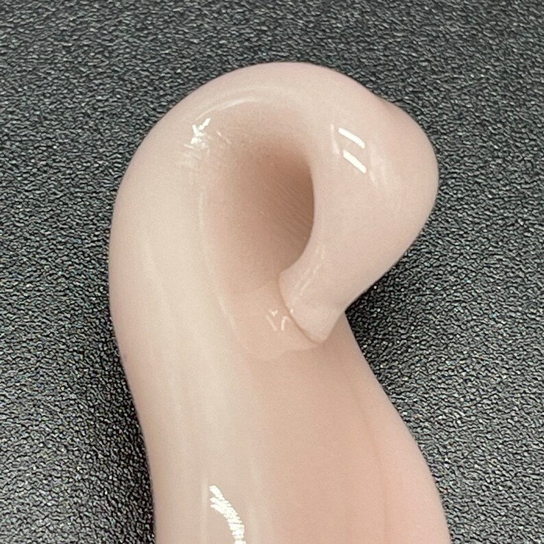 Glass mushroom Tongue pendant