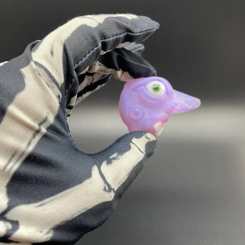 Pink slime shnozzle pendant