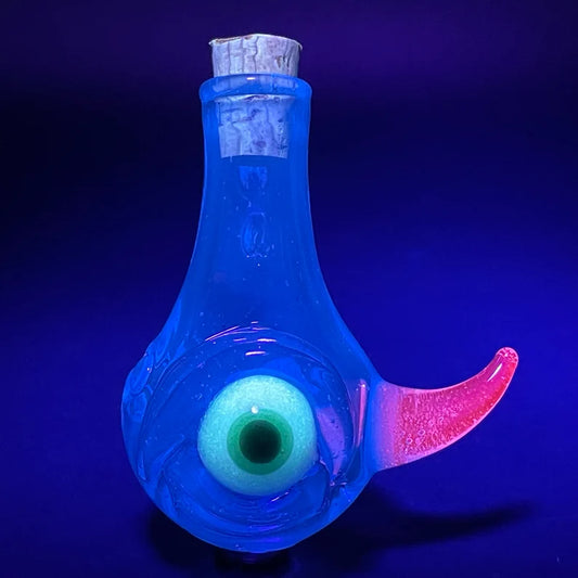 Blacklight potion bottle