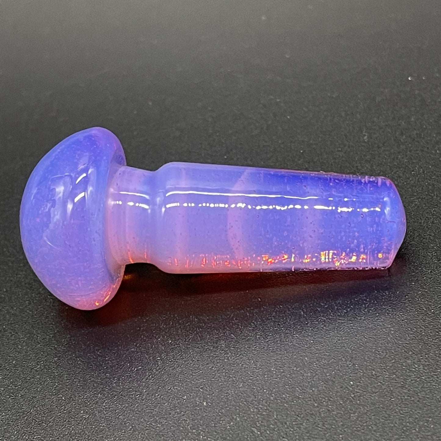 Pink slime mushroom decanter