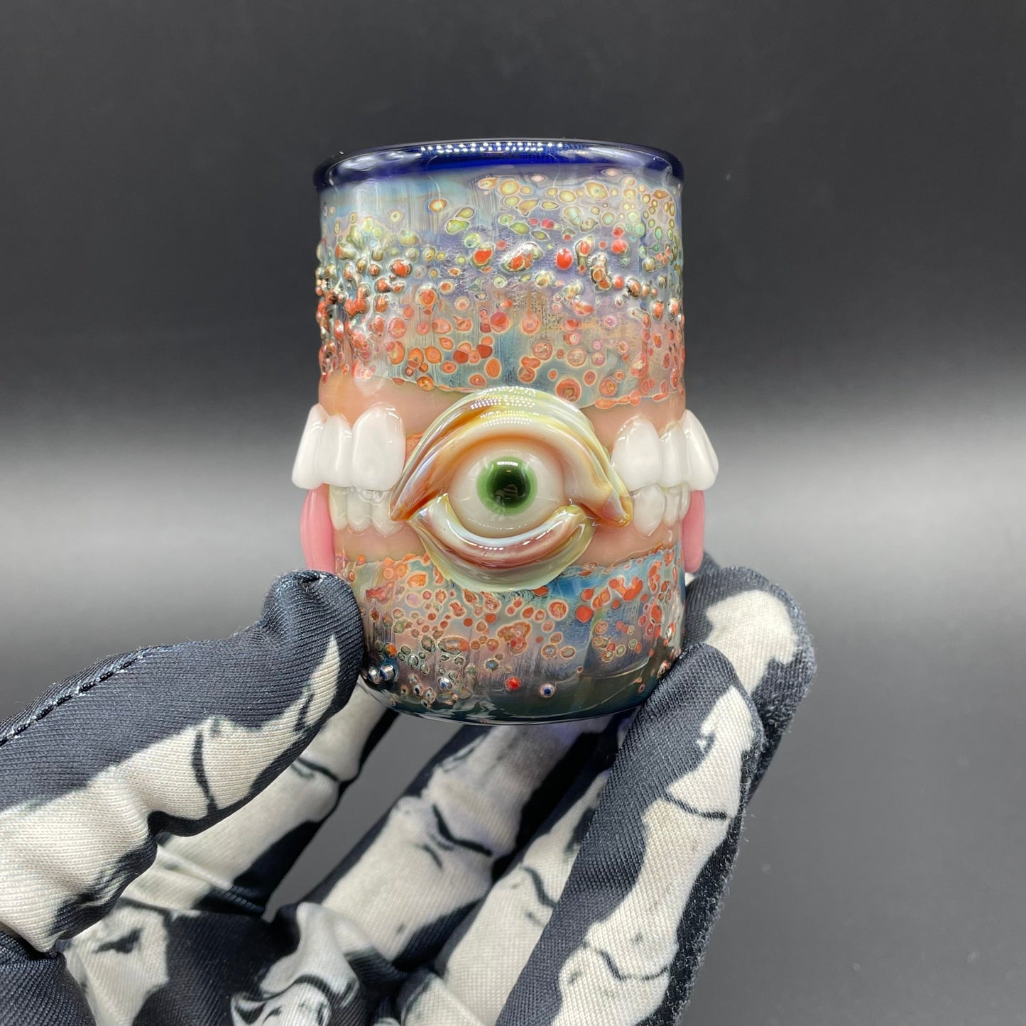 Too many teeth shot glass