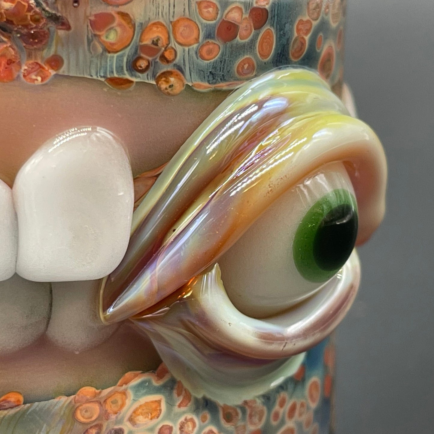 Too many teeth shot glass