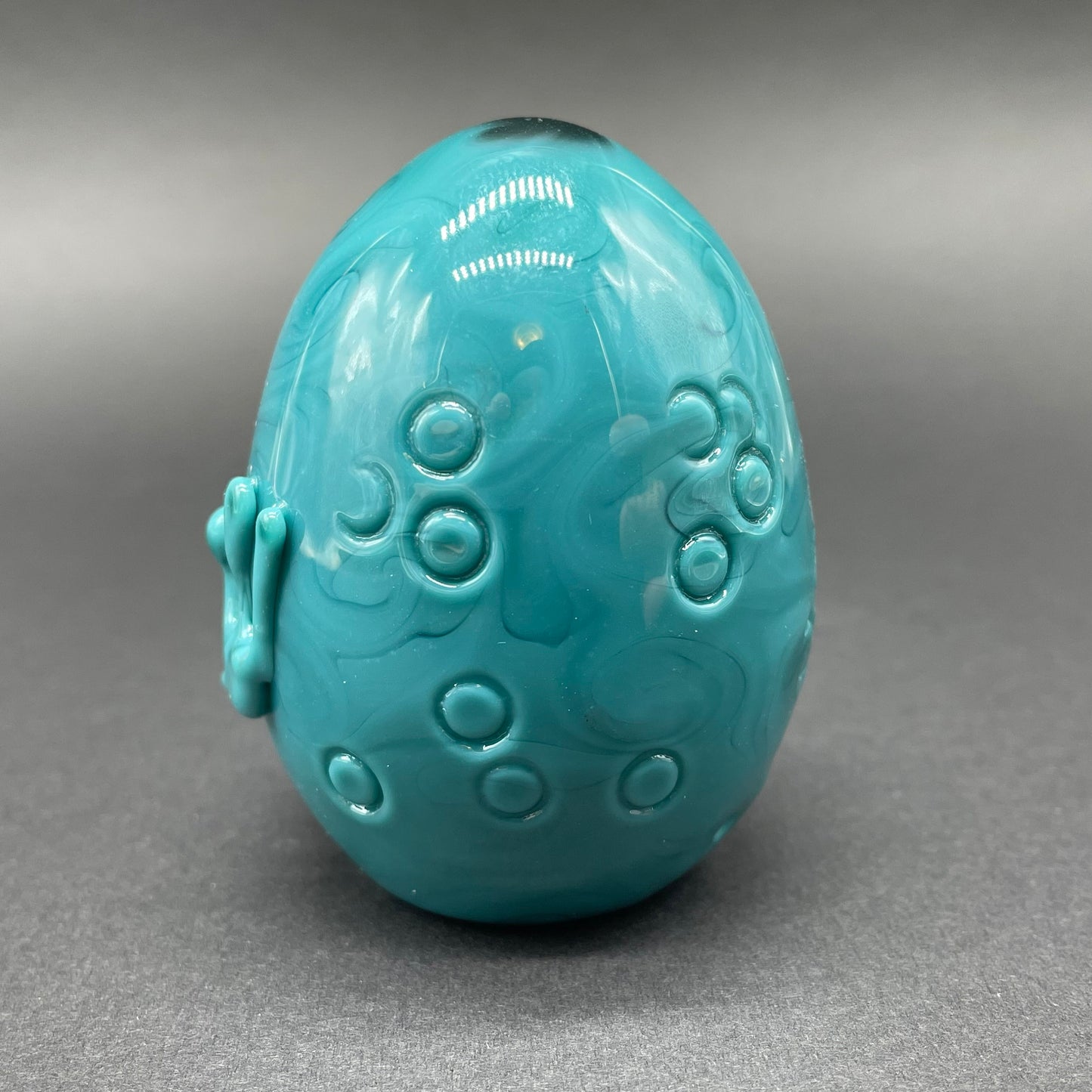 Monster egg sculpture