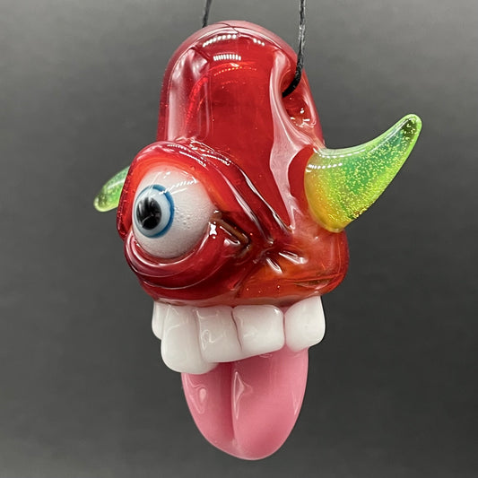 Licky McOneEye glass pendant