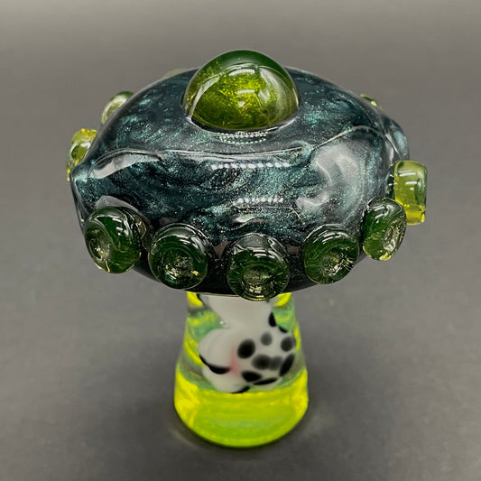 Alien abduction pendant (cow)