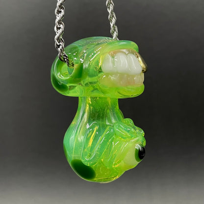 Green slime mushroom monster