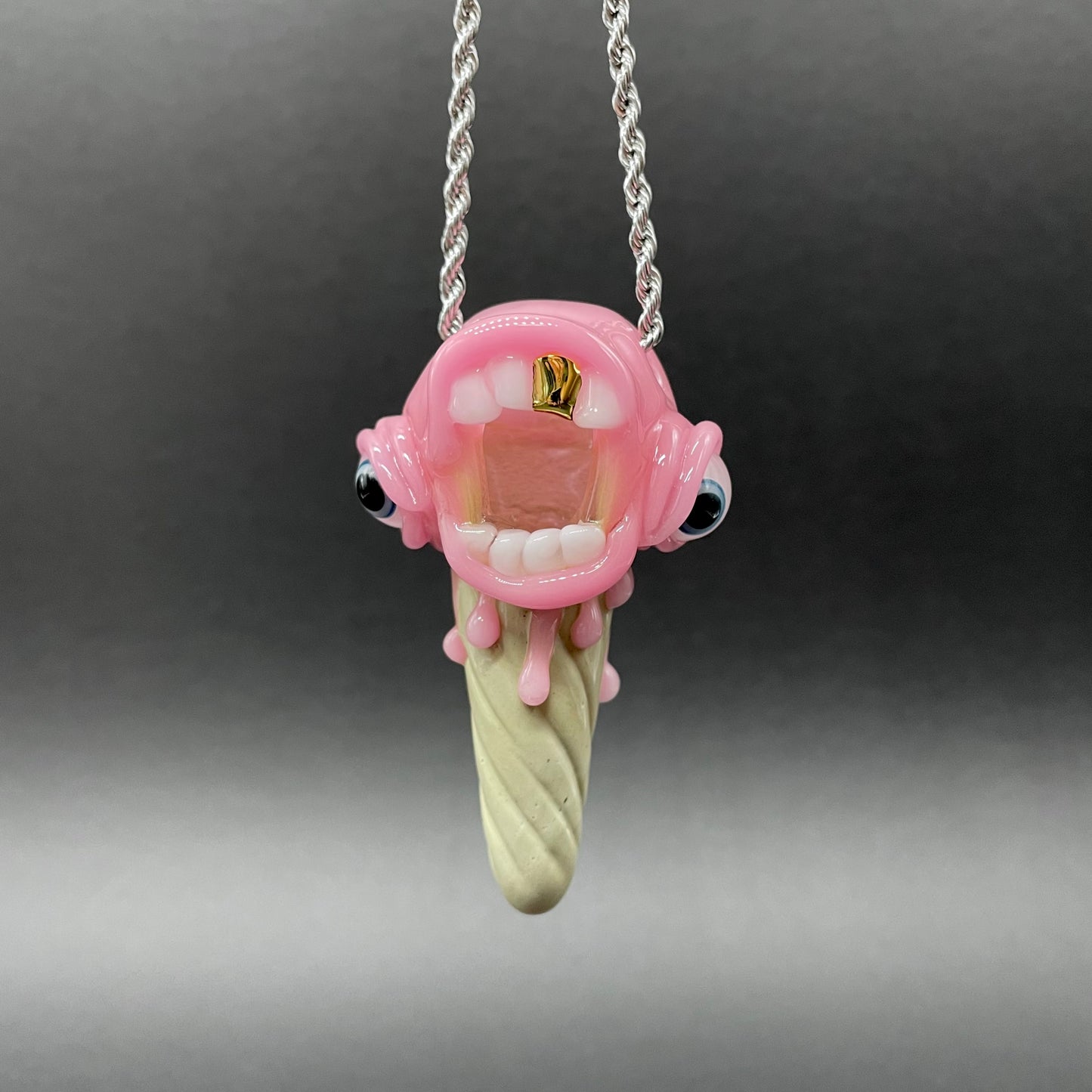 Ice scream cone pendant