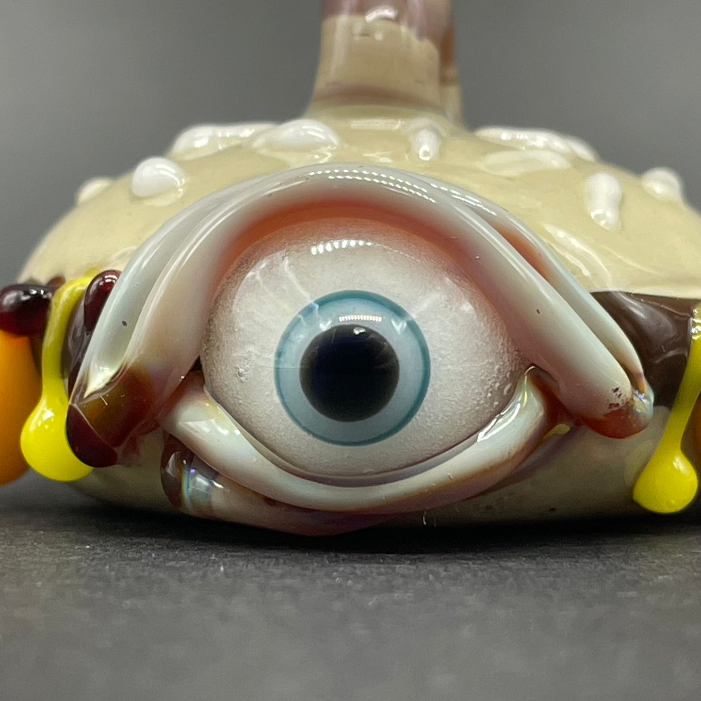 Eye love cheeseburger pendant