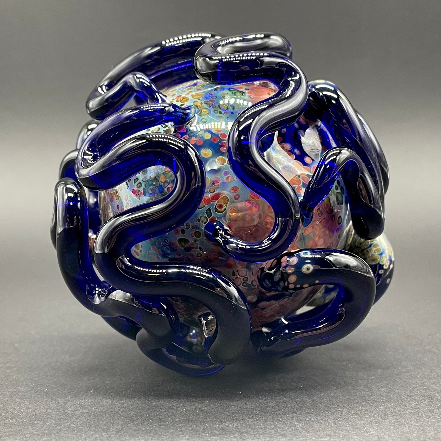 Worm Globe ornament