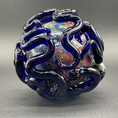 Worm Globe ornament