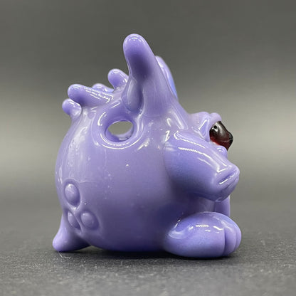 Gengar Pokémon glass pendant