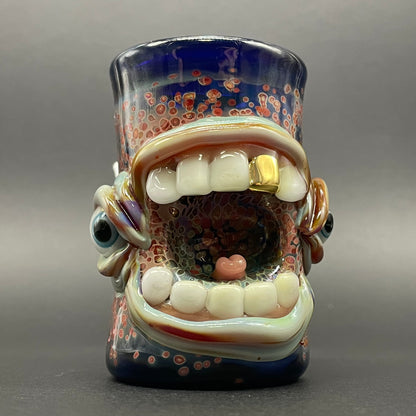 Screaming shot glass