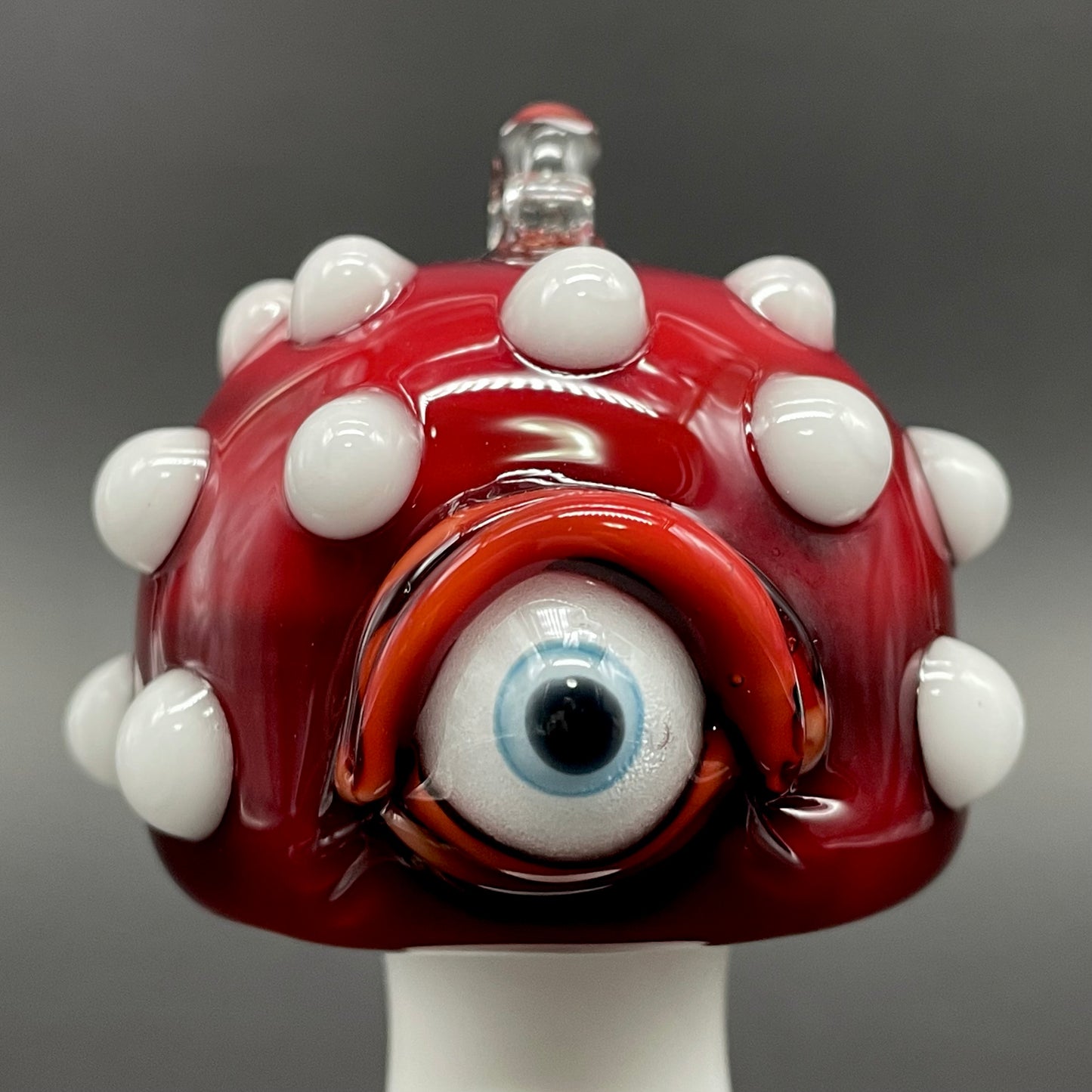 Cyclops mushroom ornament