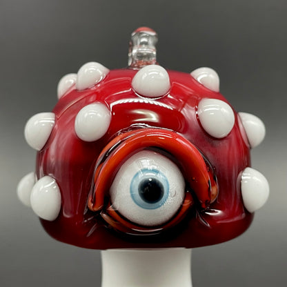 Cyclops mushroom ornament