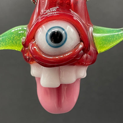Licky McOneEye glass pendant