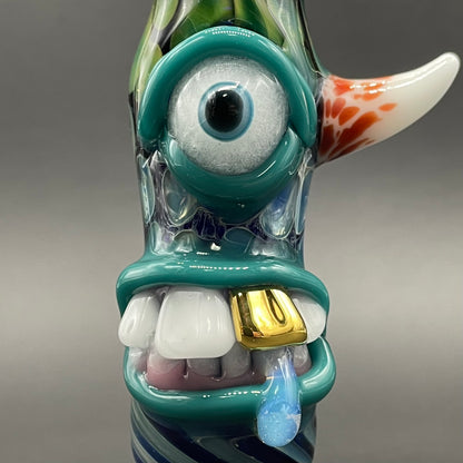 Gold fumed cyclops Chillum