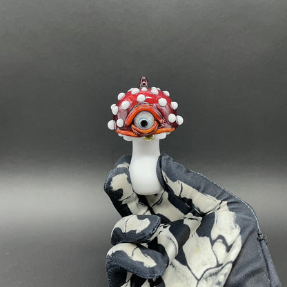 Cyclops mushroom ornament