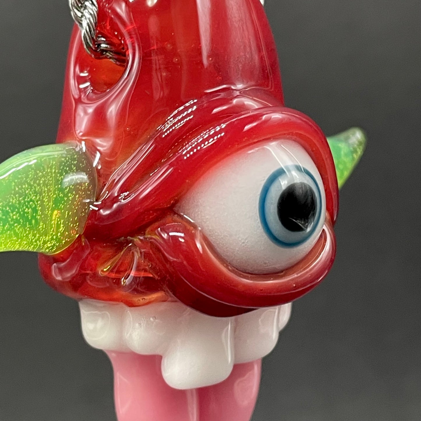 Licky McOneEye glass pendant