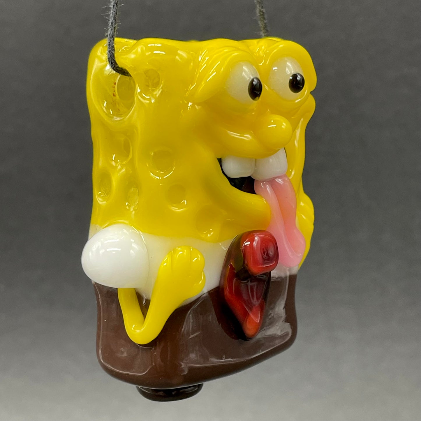 Sponge bob square pants glass pendant