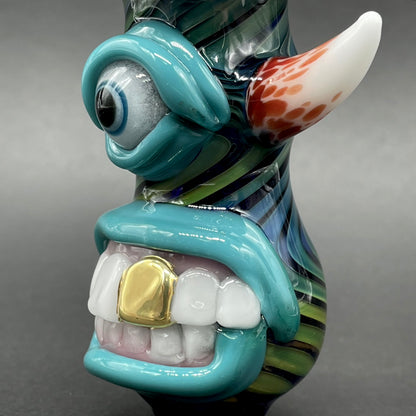 Gold Fumed Cyclops Spoon
