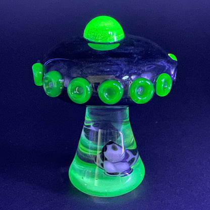 Alien abduction pendant (cow)