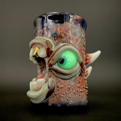 Screaming shot glass